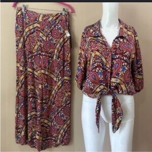 Christian Soriano 2 piece summer dress Small